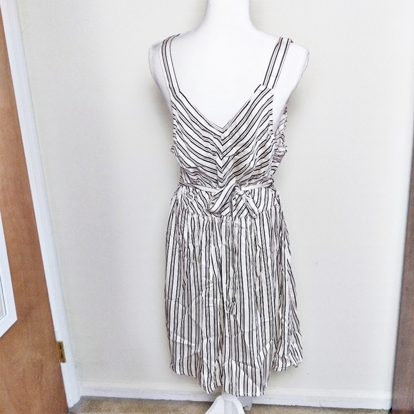 A New Day Striped Sleeveless Midi Tank Dress - Picture 2 of 9